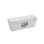 Bac à fleurs Elho Loft Urban Rectangulaire 49x17,3x18 cm Blanc Réservoir d'eau 10 L