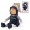 Pata de apego Corolle Miss Marine 25 cm aromatizada a baunilha com etiqueta personalizável