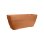 Bac à fleurs rectangulaire extérieur ELHO Vibia Campana marron 77x35x33 cm 63 L