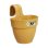 Jardinera Elho Vibia Campana Easy Hanger Petite 2,8 L Jaune Mat