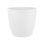 Jardinière Elho Brussels Round 25 cm Blanche PP 8,7 L Acabado Mate Anti-UV