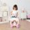 Carrello da gioco Smoby Desserte XL Disney Princess rosa con 17 accessori