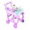 Carrello da gioco Smoby Desserte XL Disney Princess rosa con 17 accessori