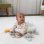 Ingenuity Sylvi Baby Bauchlage-Spielmatte mit U-Kissen und 4 Sensorischen Spielzeugen