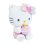 Peluche interactif Jemini Hello Kitty 26 cm avec capteur de cœur, bougie et musique d'anniversaire
