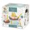 Gioco di ruolo ECOIFFIER 1680 Torta di compleanno da tagliare verde azzurro