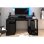 Scrivania Gaming Parisot 152cm Pannelli Truciolari Nero LED Telecomando