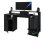 Scrivania Gaming Parisot 152cm Pannelli Truciolari Nero LED Telecomando