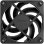 Kühlung Luft Fractal 120 mm Dynamic 3 PWM Schwarz Leise