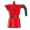 Caffettiera italiana Pezzetti Italexpress 3 tazze alluminio rosso ergonomica