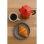 Caffettiera italiana Pezzetti Italexpress 3 tazze alluminio rosso ergonomica