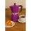 Caffettiera Moka Pezzetti Italexpress 6 Tazze Alluminio Viola Opaco