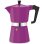 Caffettiera Moka Pezzetti Italexpress 6 Tazze Alluminio Viola Opaco