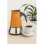 Caffettiera Moka Pezzetti Steelexpress 2 Tazze Acciaio Inox Arancione Induzione