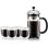 Caffettiera a stantuffo Bodum Chambord 1L con 4 bicchieri Pavina doppia parete