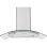 Campana extractora Continental Edison CEH60GS2 Abluft 60cm Edelstahl und Glas
