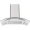 Campana extractora Continental Edison CEH60GS2 Abluft 60cm Edelstahl und Glas