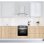 Campana extractora Continental Edison CEH60GS2 Abluft 60cm Edelstahl und Glas