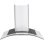 Campana extractora Continental Edison CEH60GS2 Abluft 60cm Edelstahl und Glas
