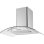 Campana extractora Continental Edison CEH60GS2 Abluft 60cm Edelstahl und Glas