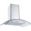 Campana extractora Continental Edison CEH60GS2 Abluft 60cm Edelstahl und Glas