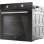 Einbaubackofen Rosieres RO6 T3B3EYTB Pyrolyse Hydrolyse Dampf 78L WiFi A++ Schwarz
