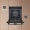 Einbaubackofen Hotpoint HA4S80PM0BA Pyrolyse 73L 60cm A+ AirFry Dampf Schwarz