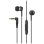 Auricolari Sennheiser CX 80S con cavo, connettore 3,5 mm, microfono e telecomando inline, neri