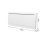 Radiateur Électrique Oceanic Rubí 2000W Design Slim Blanc Programmation