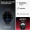 Polar Street X Bluetooth GPS 1,28" Night Black Correa S/M Resistente 5 ATM