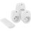 Presa intelligente Chacon set 3 prese RF 433,92 MHz con telecomando 8 tasti