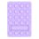 Funda para móvil BigBen Connected Magsafe Silicona Violeta con Pop It y soporte para iPhone 17