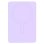Funda para móvil BigBen Connected Magsafe Silicona Violeta con Pop It y soporte para iPhone 17