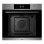 Horno Multifunción Midea 70L 60cm Pirolítico A+ con Grill y WiFi Negro