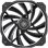 Refrigeration Air SilverStone 160mm Shark Force PWM 1600rpm Silencieux