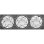 Refrigeration Air Thermaltake RGB 3x120 mm PWM 2000 rpm Directionnable