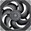 Refrigeração Ar SilverStone 140 mm PWM SST-FHL140 robusto preto