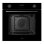 Horno Multifunción Midea 70L 60cm Negro con Conectividad y Grill con guías telescópicas