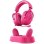 Auriculares Mchose V9 Turbo+ inalámbricos Bluetooth 2.4 GHz gamer frambuesa