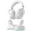 Auriculares Mchose HW-V9-11 inalámbricos Bluetooth/RF 2.4 GHz gaming blancos