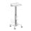 Kimex Carro Para Equipos Médicos Con Soporte Antirrobo Para Ordenador Portátil, Altura Regulable 80-120 Cm