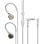 Auriculares Beyerdynamic DT 30 IE avec câble MMCX, isolation passive 39 dB, transparents