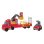 ECOIFFIER ABRICK Intervención De Bomberos 3290 34 pièces