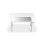 Mesa Gaming Drift 120cm Pannello in Fibra Bianco con Tappetino e Supporto