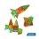 Geomag Magnetic Tiles Gems GM4101 32 Teile