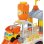 Ecoiffier Abrick 1350 Baril Circuit Tp Set De Juego De Construcción Para Mini Ciudad, A Partir De 18 Meses, Cubeta Con Tapa-base Y Accesorios, Plástico, Beige/crema