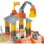 Ecoiffier Abrick 1350 Baril Circuit Tp Set De Juego De Construcción Para Mini Ciudad, A Partir De 18 Meses, Cubeta Con Tapa-base Y Accesorios, Plástico, Beige/crema