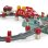 Ecoiffier Baril Circuit Train 140 Piezas Para Construir Estación Y Vías, Con Tapa-bandeja De Juego Y Accesorios Ferroviarios, Plástico Multicolor, Desde 18 Meses