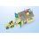 Playmobil Junior Bauernhof mit Traktor Anhänger Tiere 71656 53 Teile