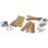 Little Tikes Creative Construction Holz, Nägel und Schrauben Spielzeug 408 Teile